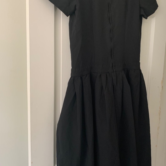 Comme des Garcons Black and White Midi Dress - Picture 4 of 4